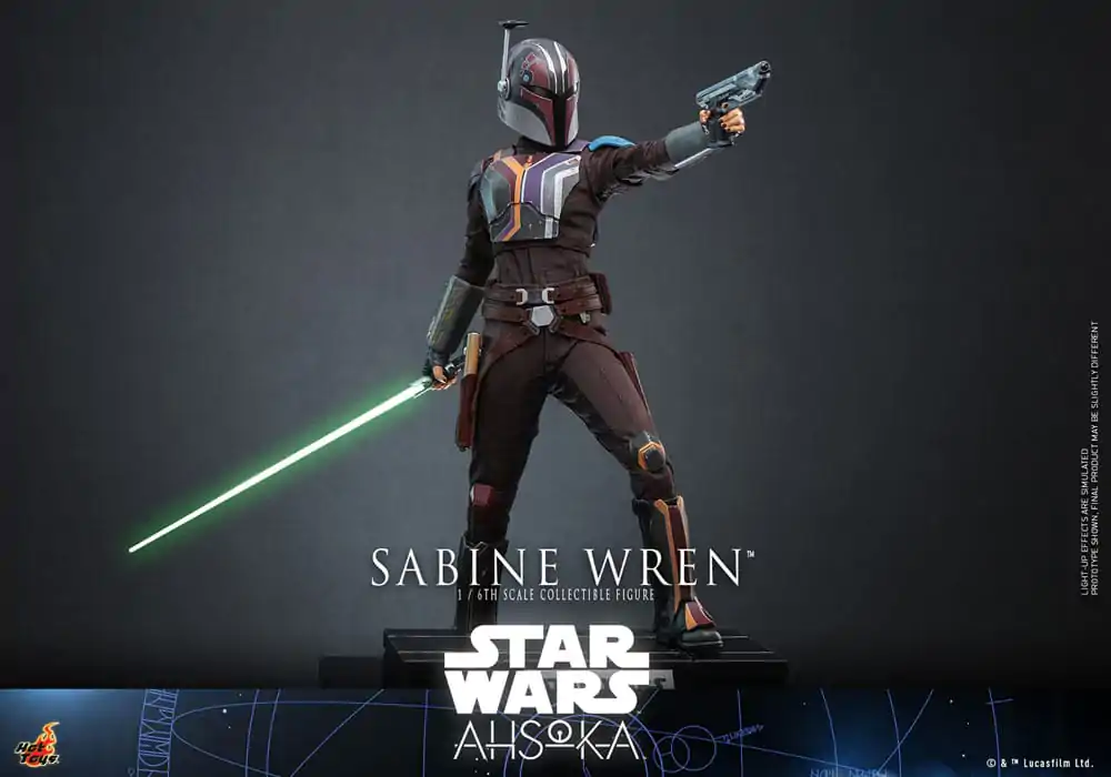 Star Wars: Ahsoka akcijska figura 1/6 Sabine Wren 28 cm fotografija proizvoda
