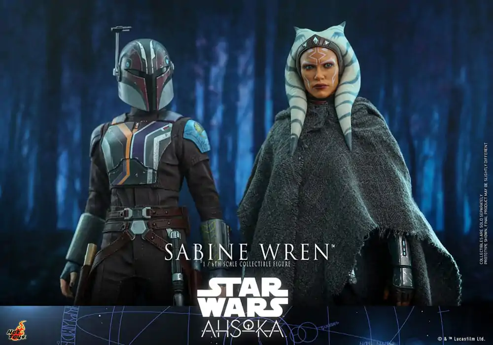 Star Wars: Ahsoka akcijska figura 1/6 Sabine Wren 28 cm fotografija proizvoda