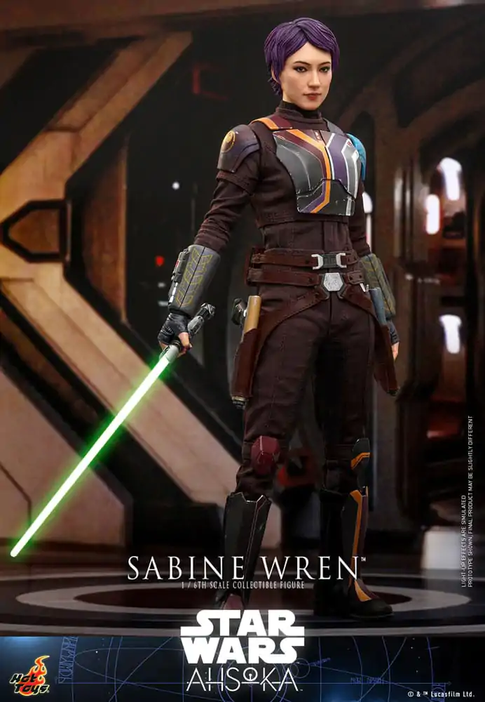 Star Wars: Ahsoka akcijska figura 1/6 Sabine Wren 28 cm fotografija proizvoda