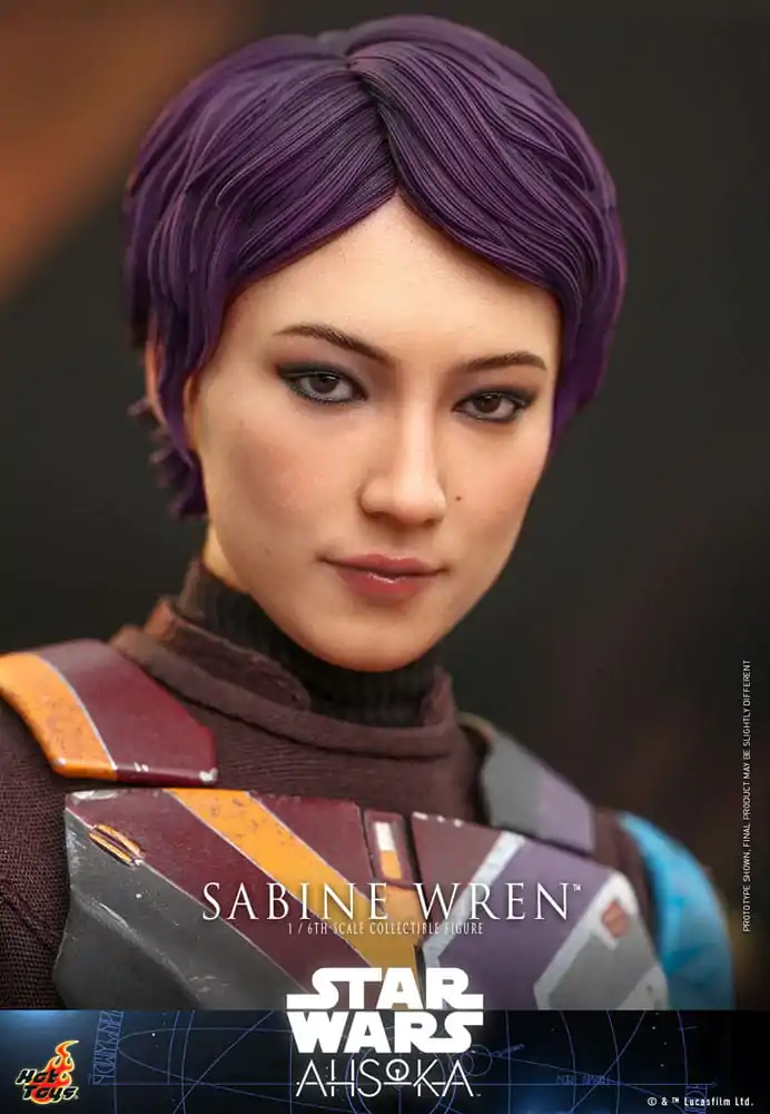 Star Wars: Ahsoka akcijska figura 1/6 Sabine Wren 28 cm fotografija proizvoda