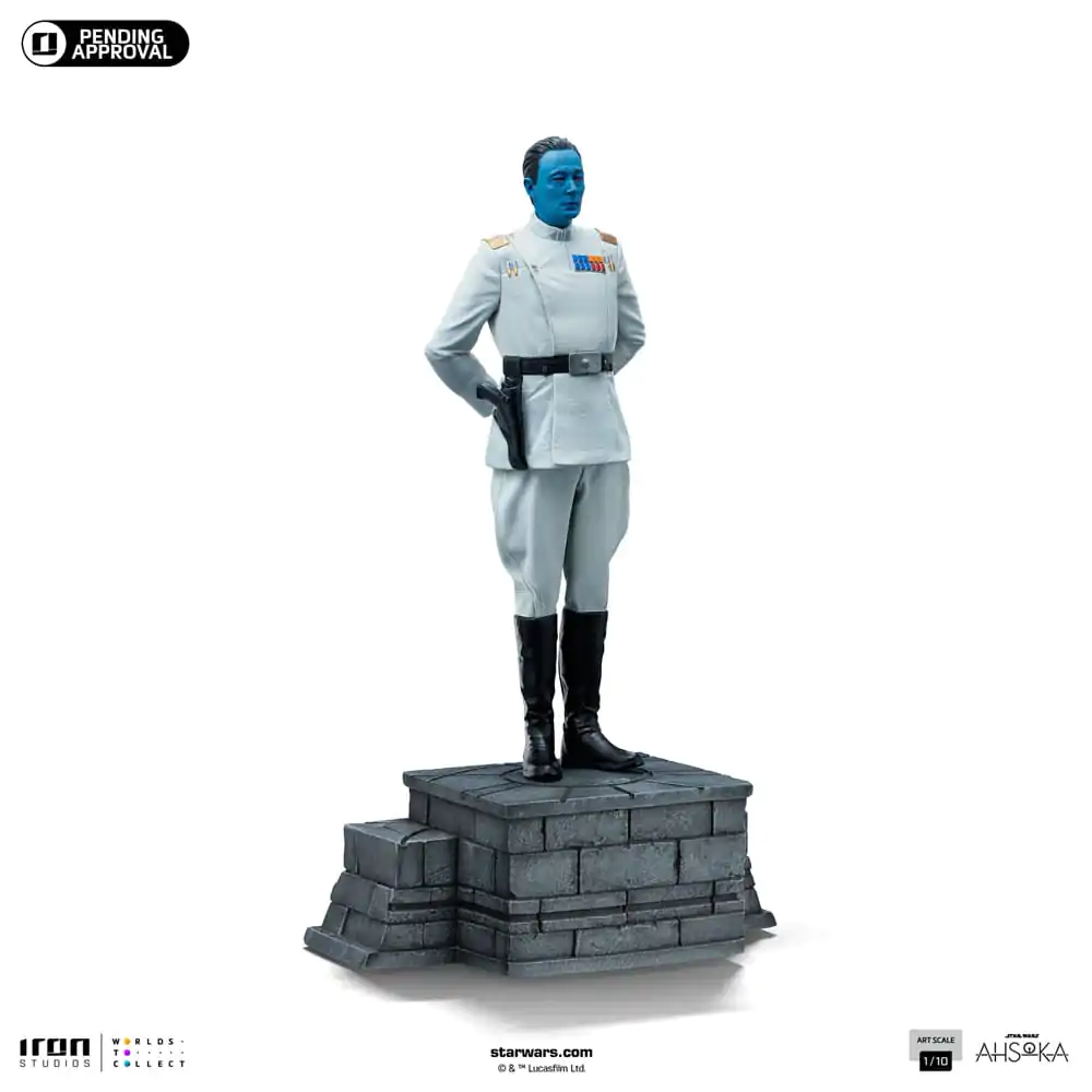 Star Wars Ahsoka Art Scale kip 1/10 Grand Admiral Thrawn 25 cm fotografija proizvoda