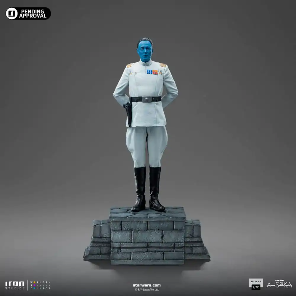 Star Wars Ahsoka Art Scale kip 1/10 Grand Admiral Thrawn 25 cm fotografija proizvoda