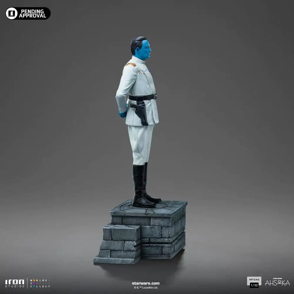 Star Wars Ahsoka Art Scale kip 1/10 Grand Admiral Thrawn 25 cm fotografija proizvoda