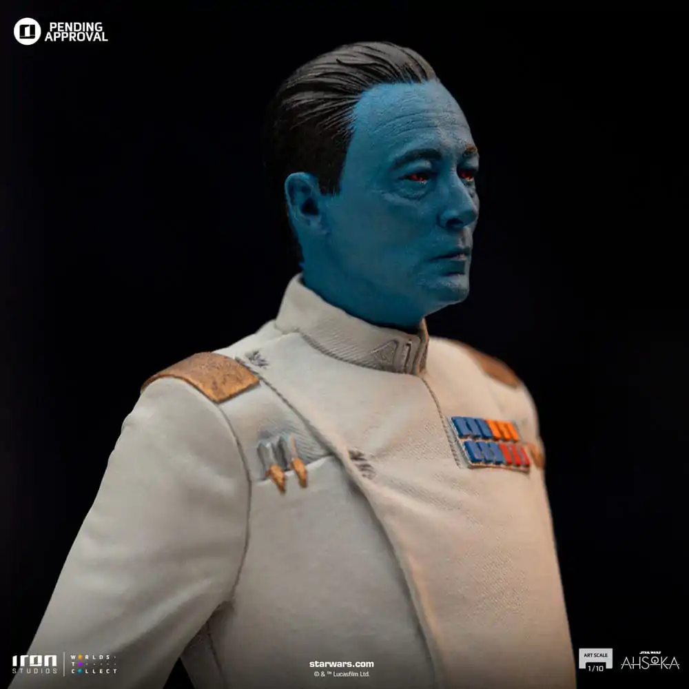 Star Wars Ahsoka Art Scale kip 1/10 Grand Admiral Thrawn 25 cm fotografija proizvoda