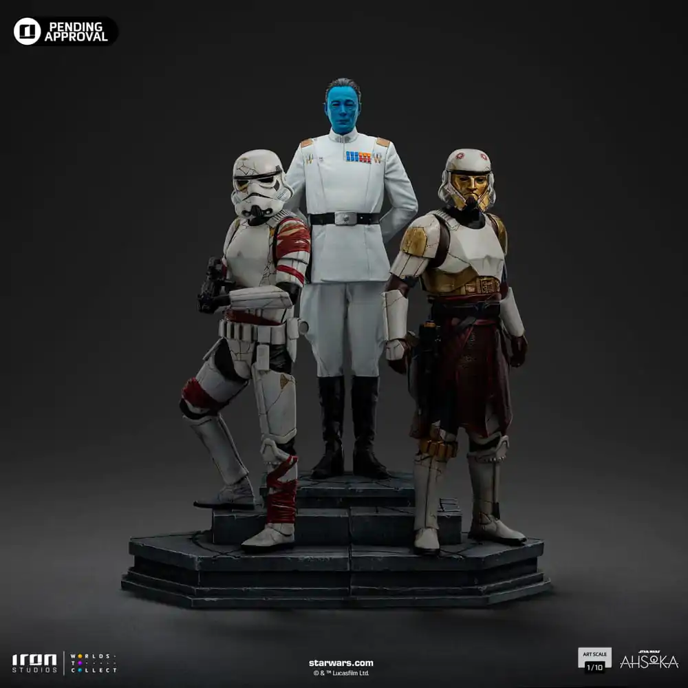 Star Wars Ahsoka Art Scale kip 1/10 Grand Admiral Thrawn 25 cm fotografija proizvoda