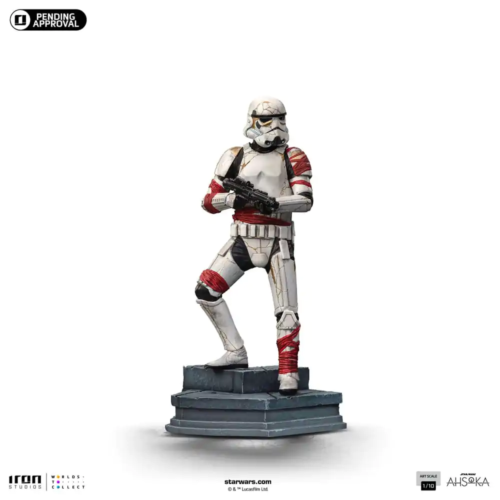 Star Wars Ahsoka Art Scale Kip 1/10 Night Trooper 21 cm fotografija proizvoda