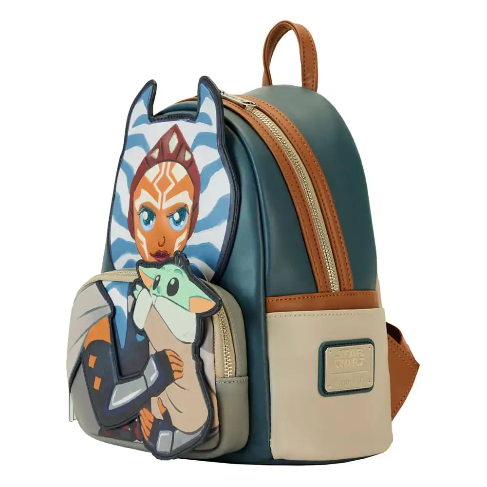 Star Wars by Loungefly Ruksak Ahsoka Holding Grogu fotografija proizvoda