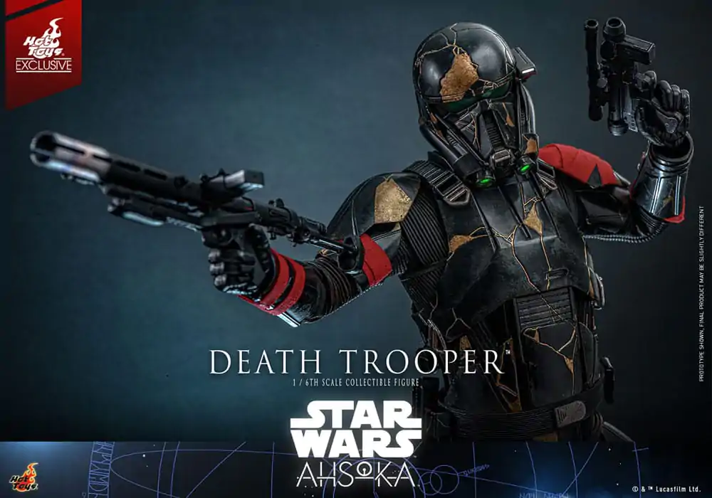 Star Wars: Ahsoka Television Masterpiece akcijska figura 1/6 Death Trooper Hot Toys Exclusive 31 cm fotografija proizvoda