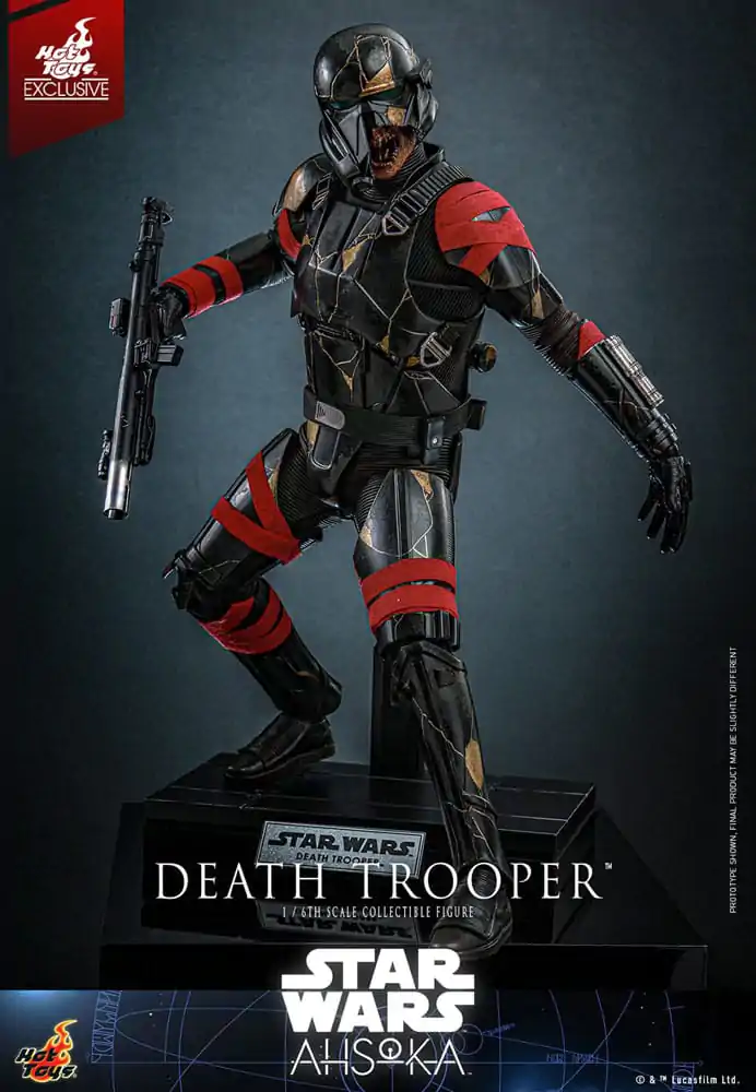 Star Wars: Ahsoka Television Masterpiece akcijska figura 1/6 Death Trooper Hot Toys Exclusive 31 cm fotografija proizvoda