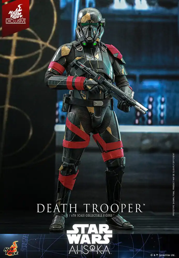 Star Wars: Ahsoka Television Masterpiece akcijska figura 1/6 Death Trooper Hot Toys Exclusive 31 cm fotografija proizvoda