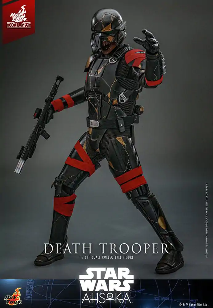 Star Wars: Ahsoka Television Masterpiece akcijska figura 1/6 Death Trooper Hot Toys Exclusive 31 cm fotografija proizvoda