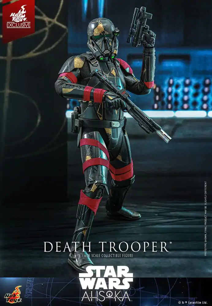 Star Wars: Ahsoka Television Masterpiece akcijska figura 1/6 Death Trooper Hot Toys Exclusive 31 cm fotografija proizvoda