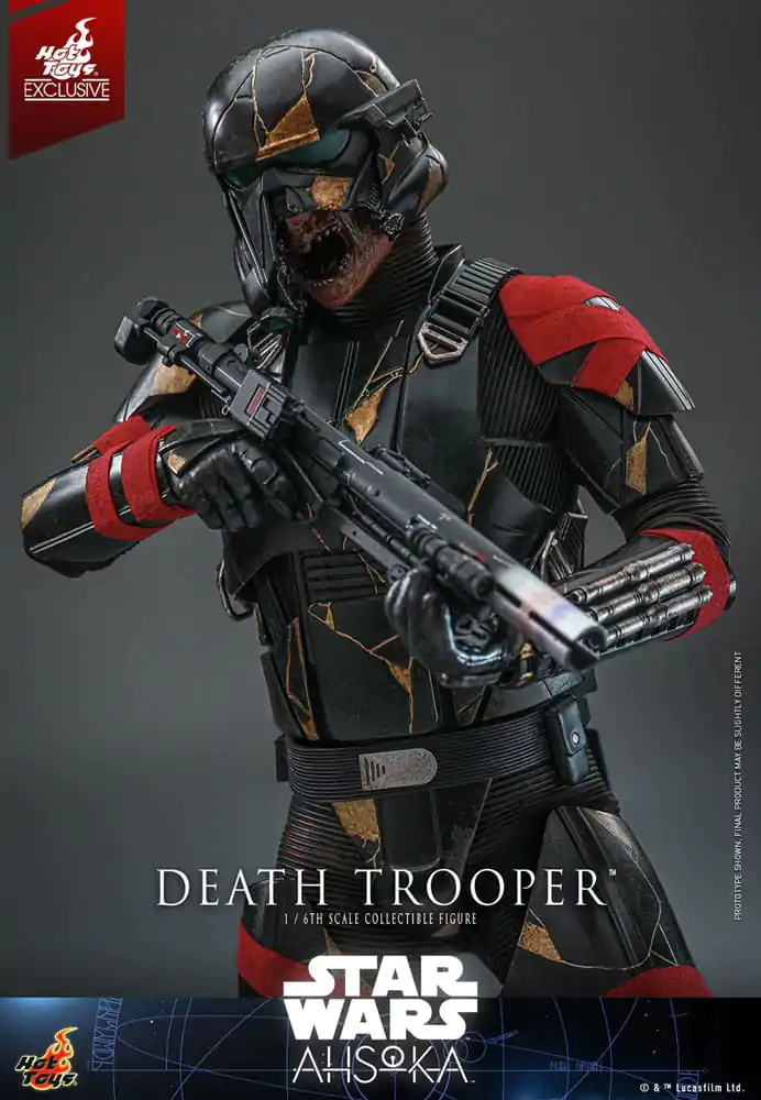 Star Wars: Ahsoka Television Masterpiece akcijska figura 1/6 Death Trooper Hot Toys Exclusive 31 cm fotografija proizvoda