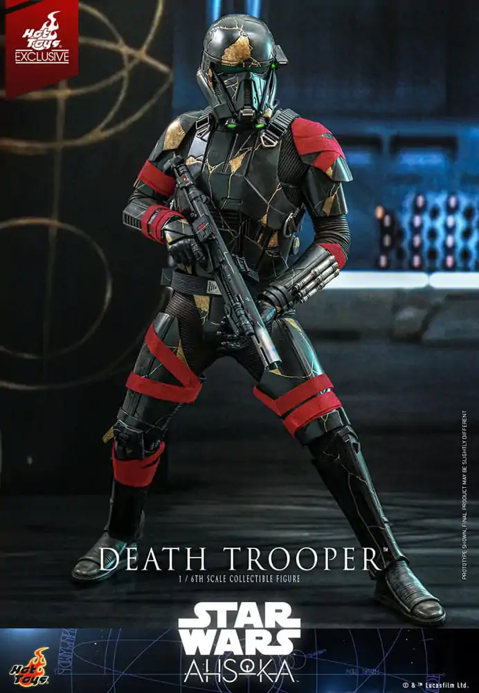 Star Wars: Ahsoka Television Masterpiece akcijska figura 1/6 Death Trooper Hot Toys Exclusive 31 cm fotografija proizvoda