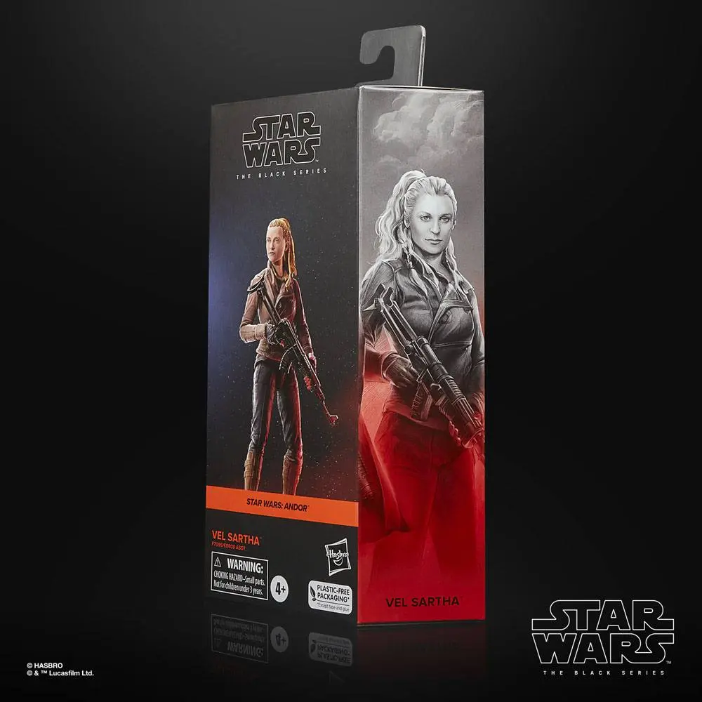 Star Wars: Andor Black Series akcijska figura Vel Sartha 15 cm fotografija proizvoda