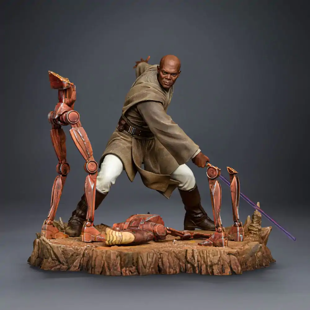 Star Wars umjetnička figurica razmjera 1/10 Mace Windu 18 cm fotografija proizvoda