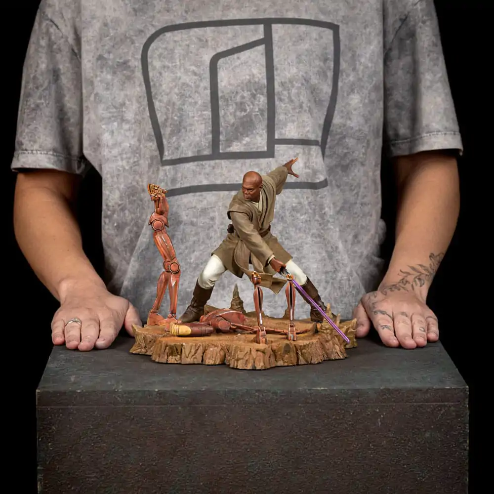 Star Wars umjetnička figurica razmjera 1/10 Mace Windu 18 cm fotografija proizvoda