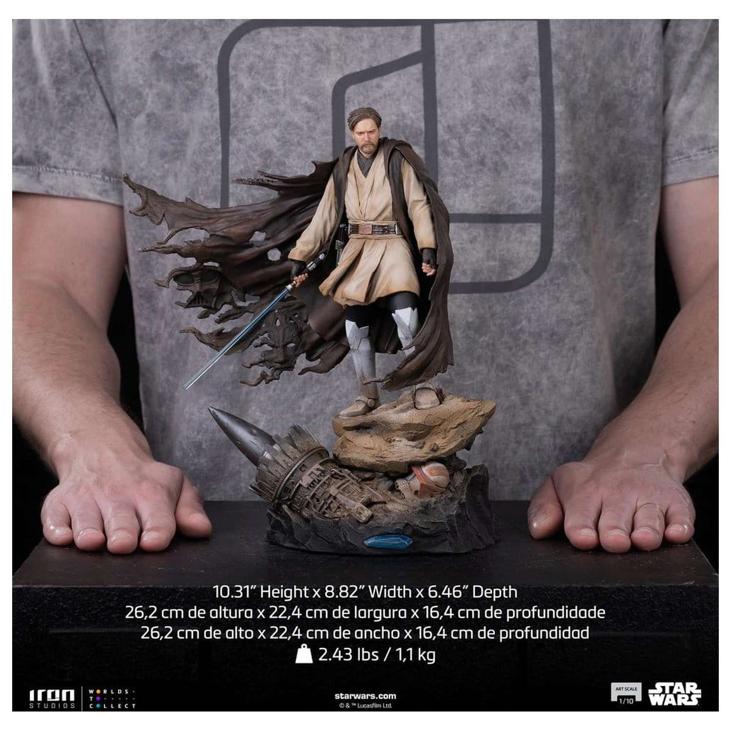 Star Wars Art Scale Statua 1/10 Obi-Wan Signatures 26 cm fotografija proizvoda
