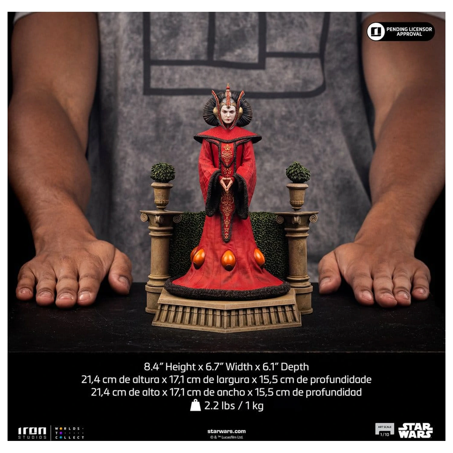 Star Wars Kip u mjerilu 1/10 Queen Amidala 21 cm fotografija proizvoda