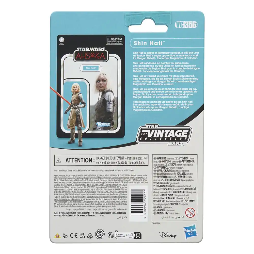 Star Wars Ashoka Shin Hati figura 9,5 cm fotografija proizvoda