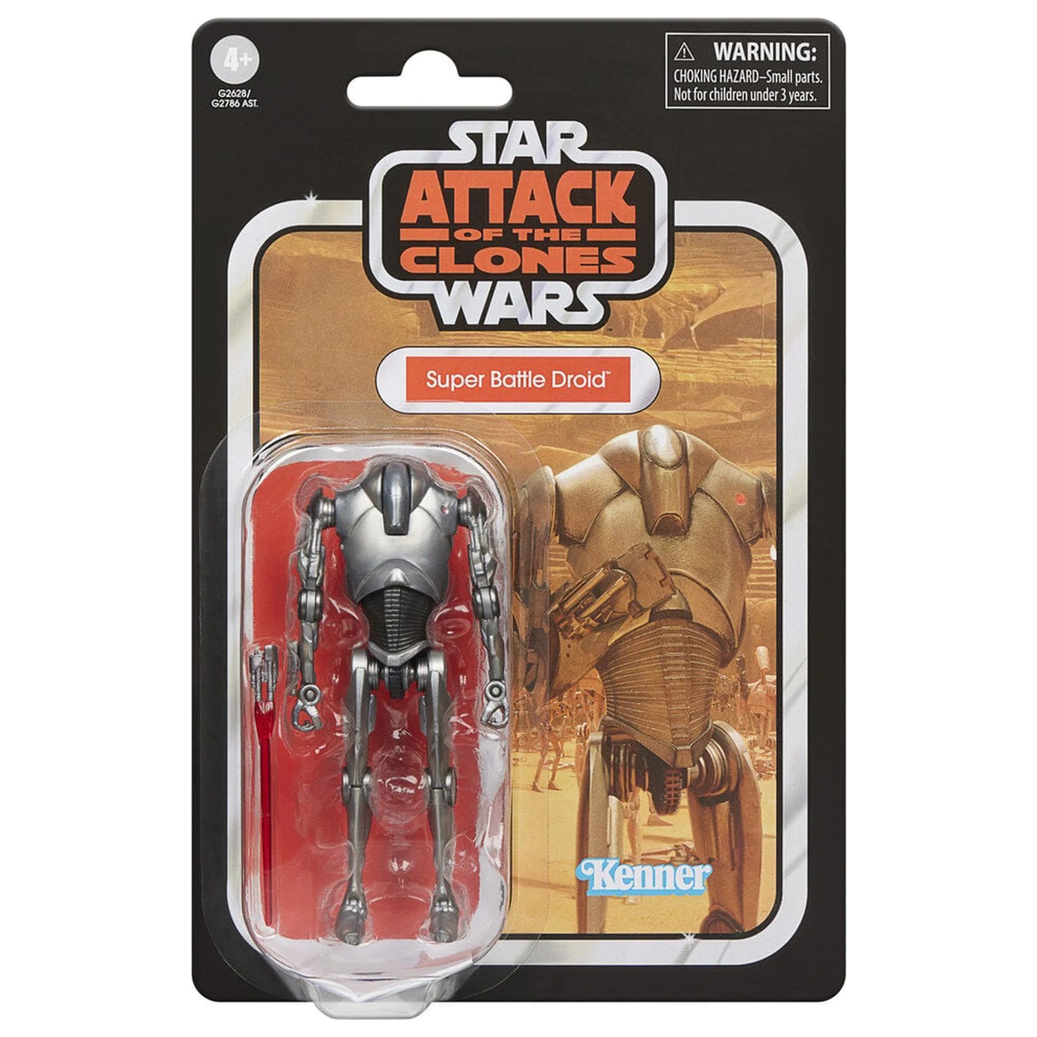 Star Wars Attack of the Clones Super Battle Droid figura 9,5cm fotografija proizvoda