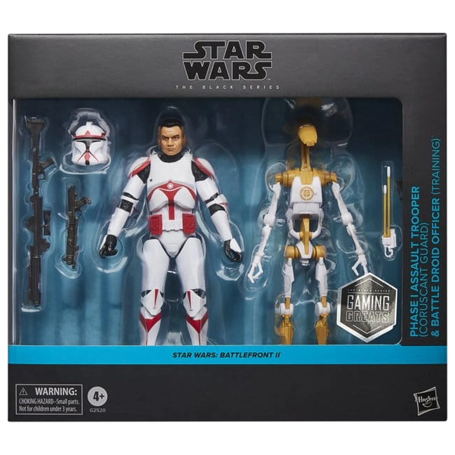 Star Wars: Battlefront II Black Series set od 2 akcijske figure Phase I Assault Trooper i Battle Droid Officer 15 cm fotografija proizvoda