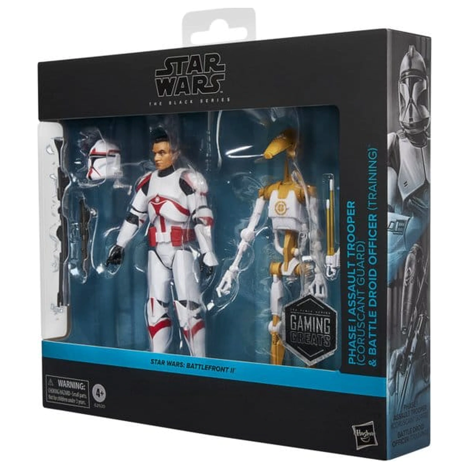 Star Wars: Battlefront II Black Series set od 2 akcijske figure Phase I Assault Trooper i Battle Droid Officer 15 cm fotografija proizvoda