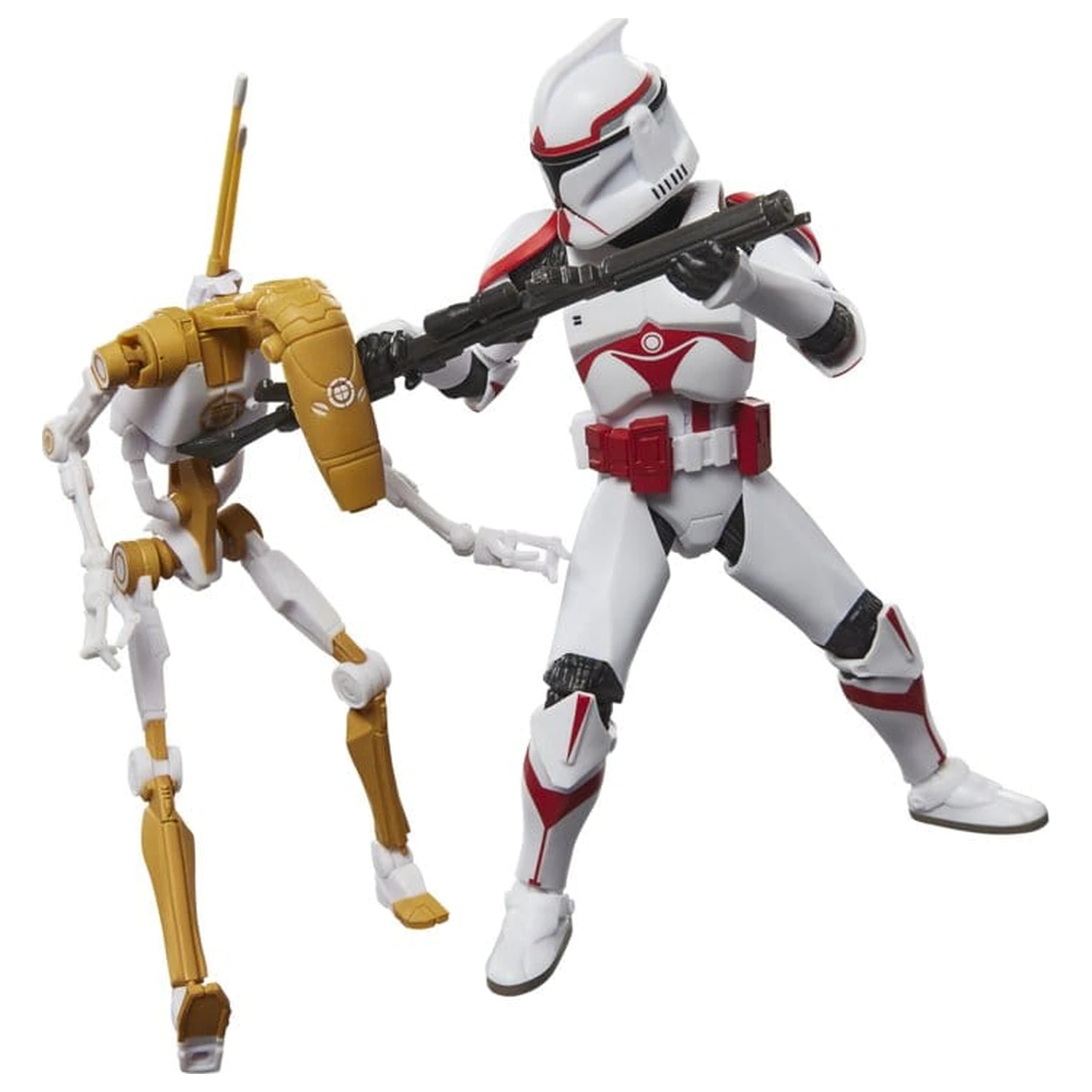 Star Wars: Battlefront II Black Series set od 2 akcijske figure Phase I Assault Trooper i Battle Droid Officer 15 cm fotografija proizvoda
