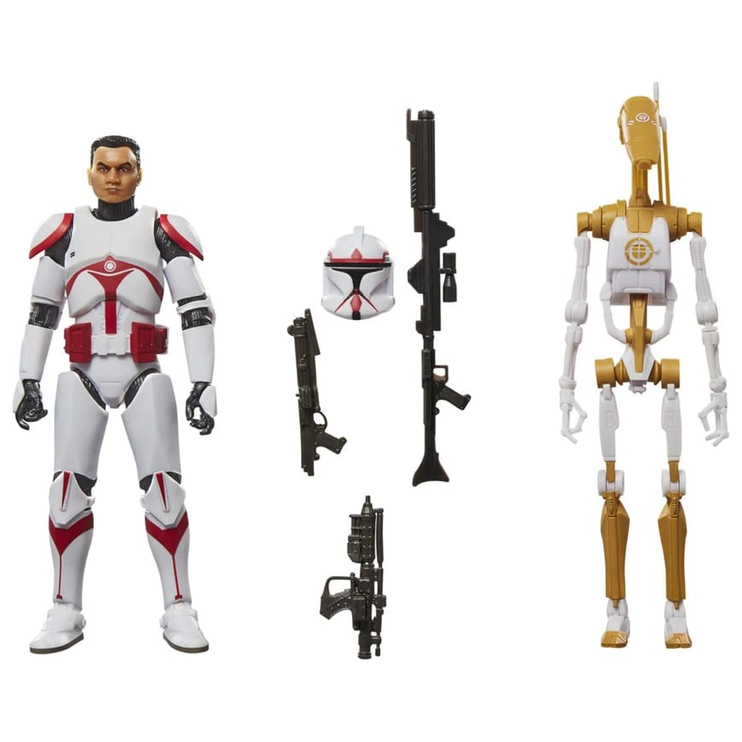 Star Wars: Battlefront II Black Series set od 2 akcijske figure Phase I Assault Trooper i Battle Droid Officer 15 cm fotografija proizvoda