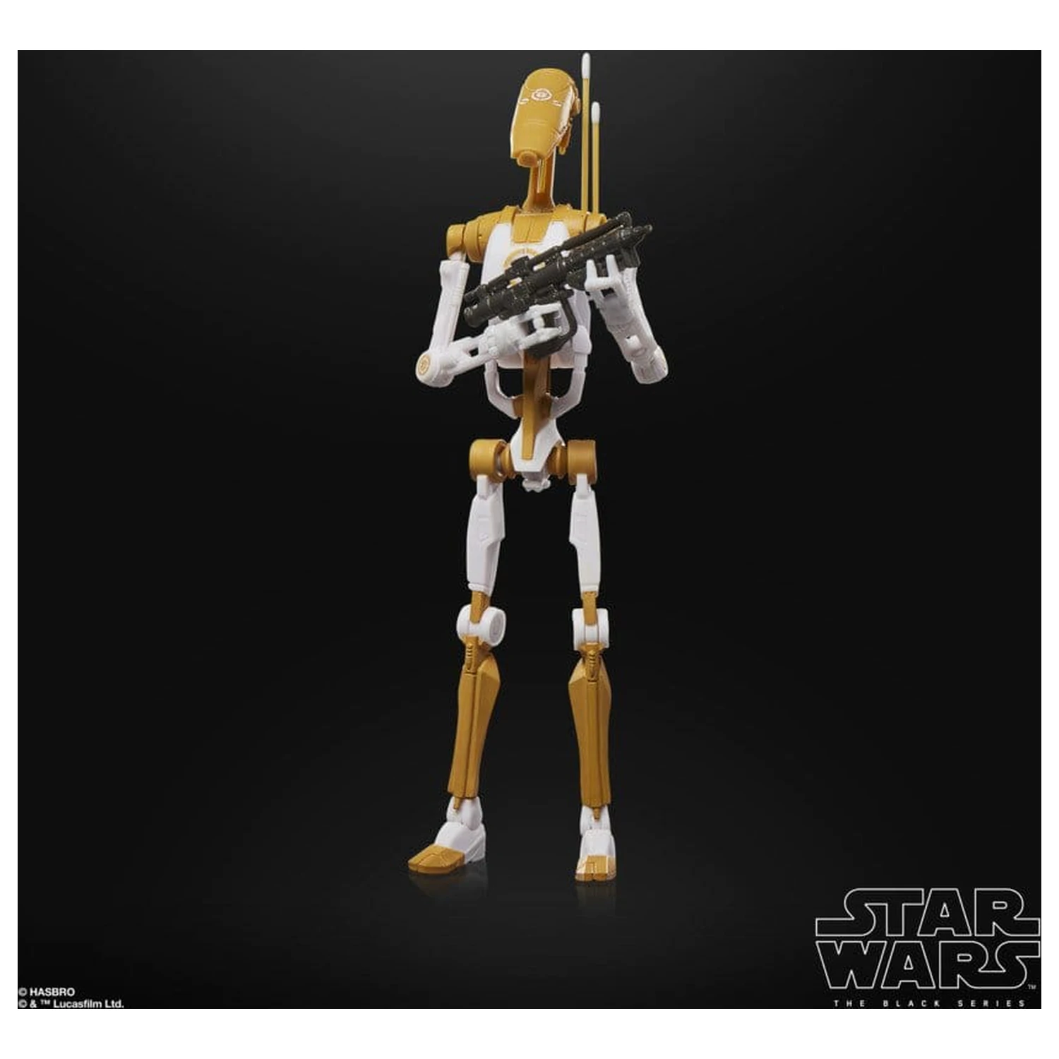 Star Wars: Battlefront II Black Series set od 2 akcijske figure Phase I Assault Trooper i Battle Droid Officer 15 cm fotografija proizvoda