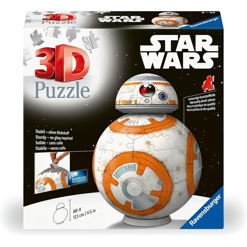 Star Wars 3D Puzzle BB-8 (99 dijelova) fotografija proizvoda