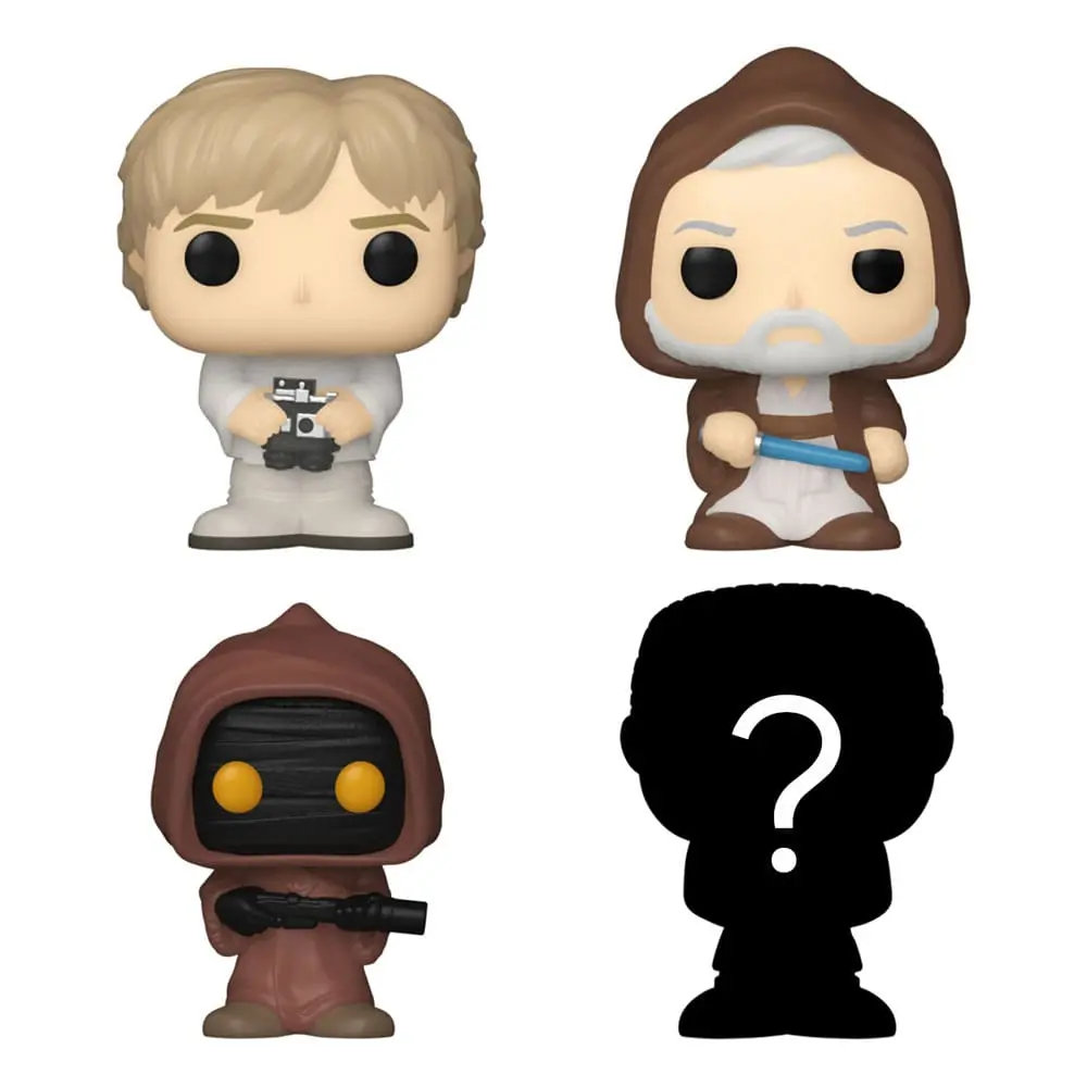 Star Wars Bitty POP! Vinilna Figura Set od 4 Luke 2,5 cm fotografija proizvoda