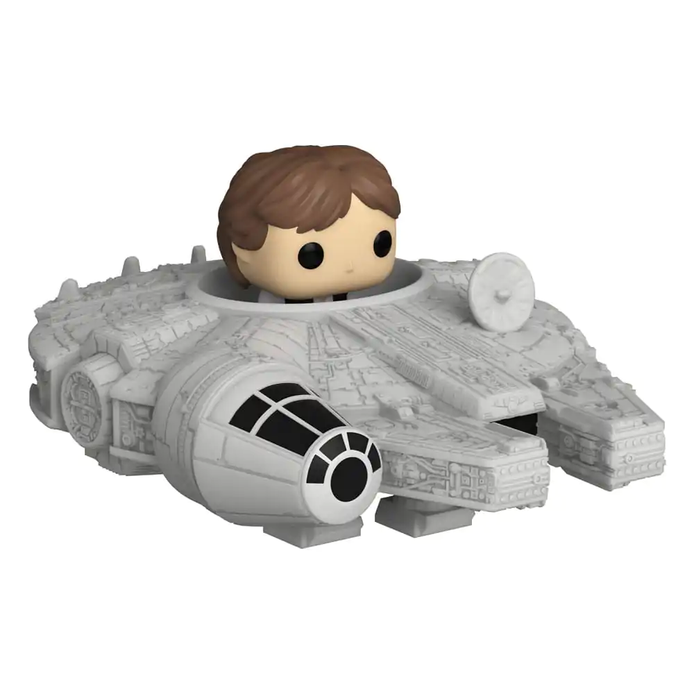 Star Wars Bitty Funko POP! Rides Vinyl figura Han Solo s Millenium Falcon 2,5 cm fotografija proizvoda