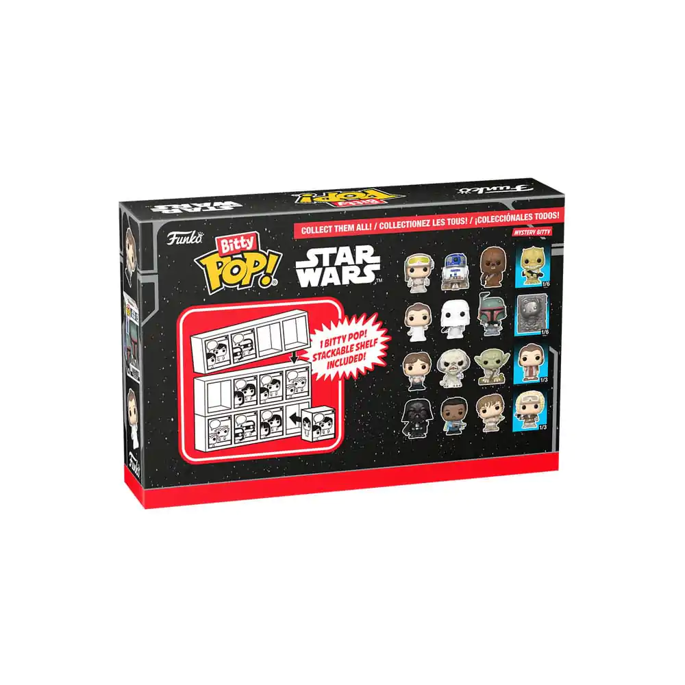 Star Wars Bitty Funko POP! Vinilna figura 4-Pack Luke 2,5 cm fotografija proizvoda
