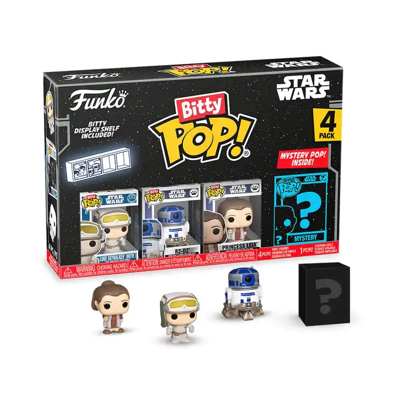 Star Wars Bitty Funko POP! Vinilna figura 4-Pack Luke 2,5 cm fotografija proizvoda