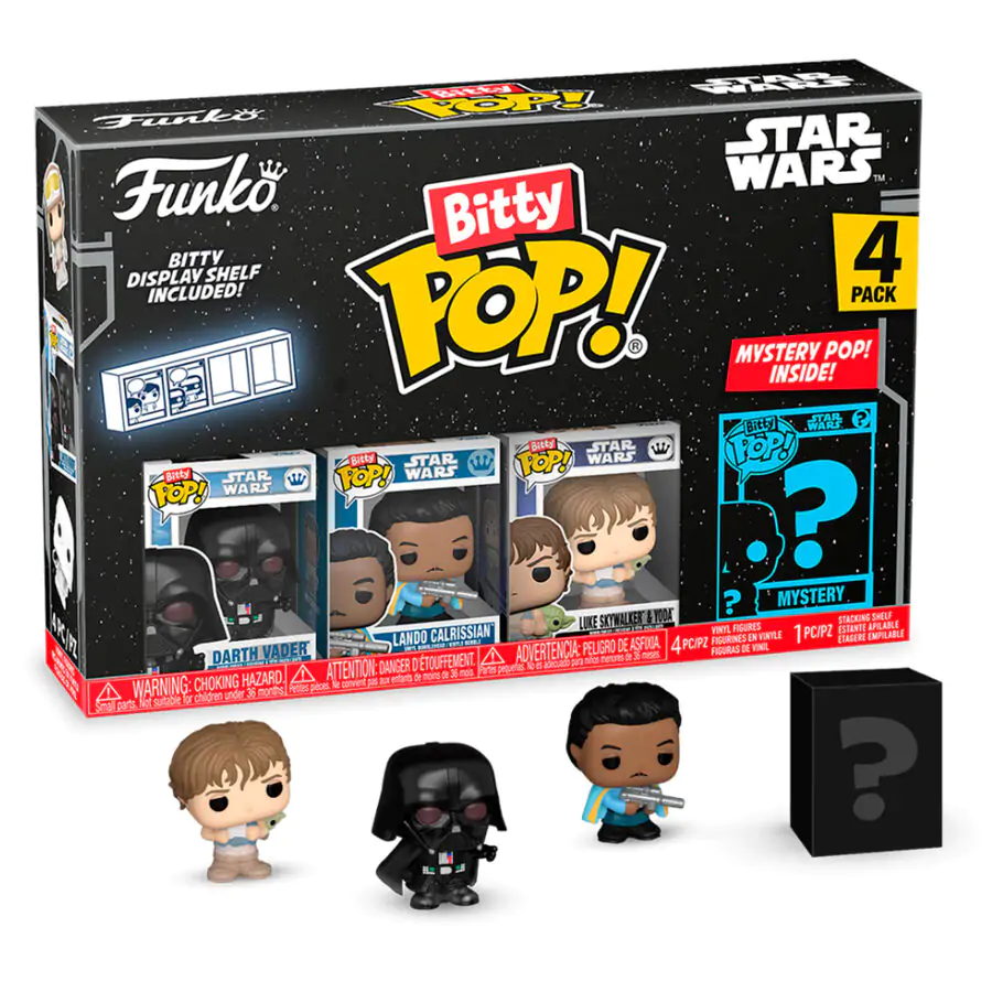 Star Wars Bitty Funko POP! Vinil Figura 4-Pack Darth Vader 2,5 cm fotografija proizvoda