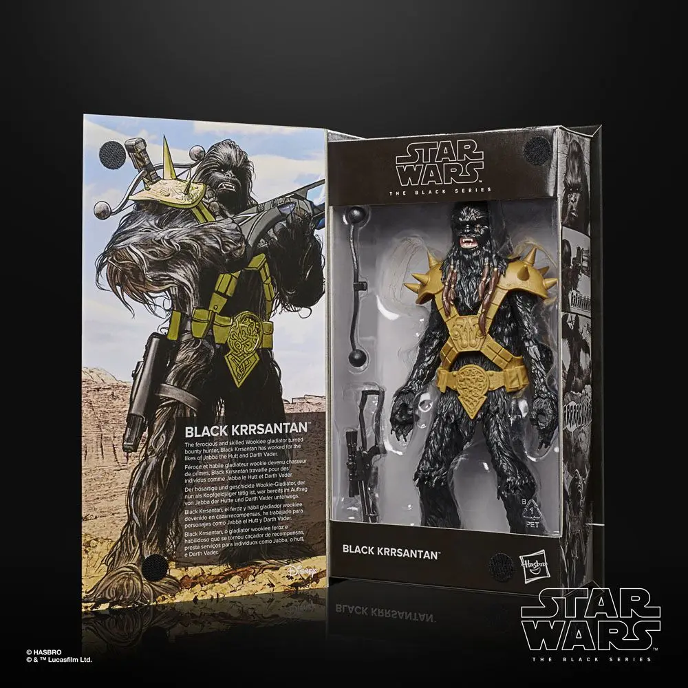 Star Wars Black Series Archive akcijska figura 2022 Black Krrsantan 15 cm fotografija proizvoda