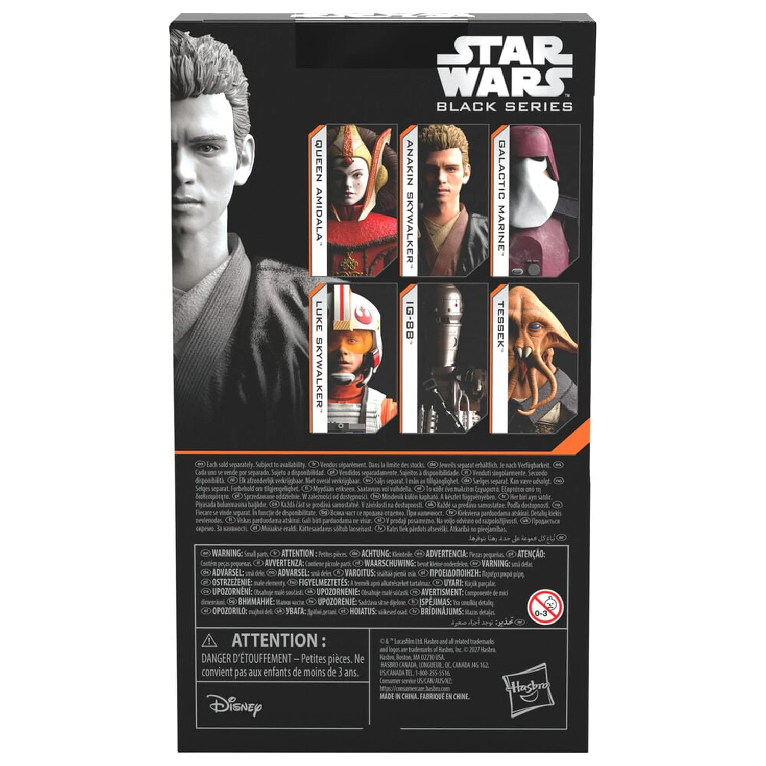 Star Wars Black Series Attack Of The Clones Anakin Skywalker figura od 15 cm fotografija proizvoda