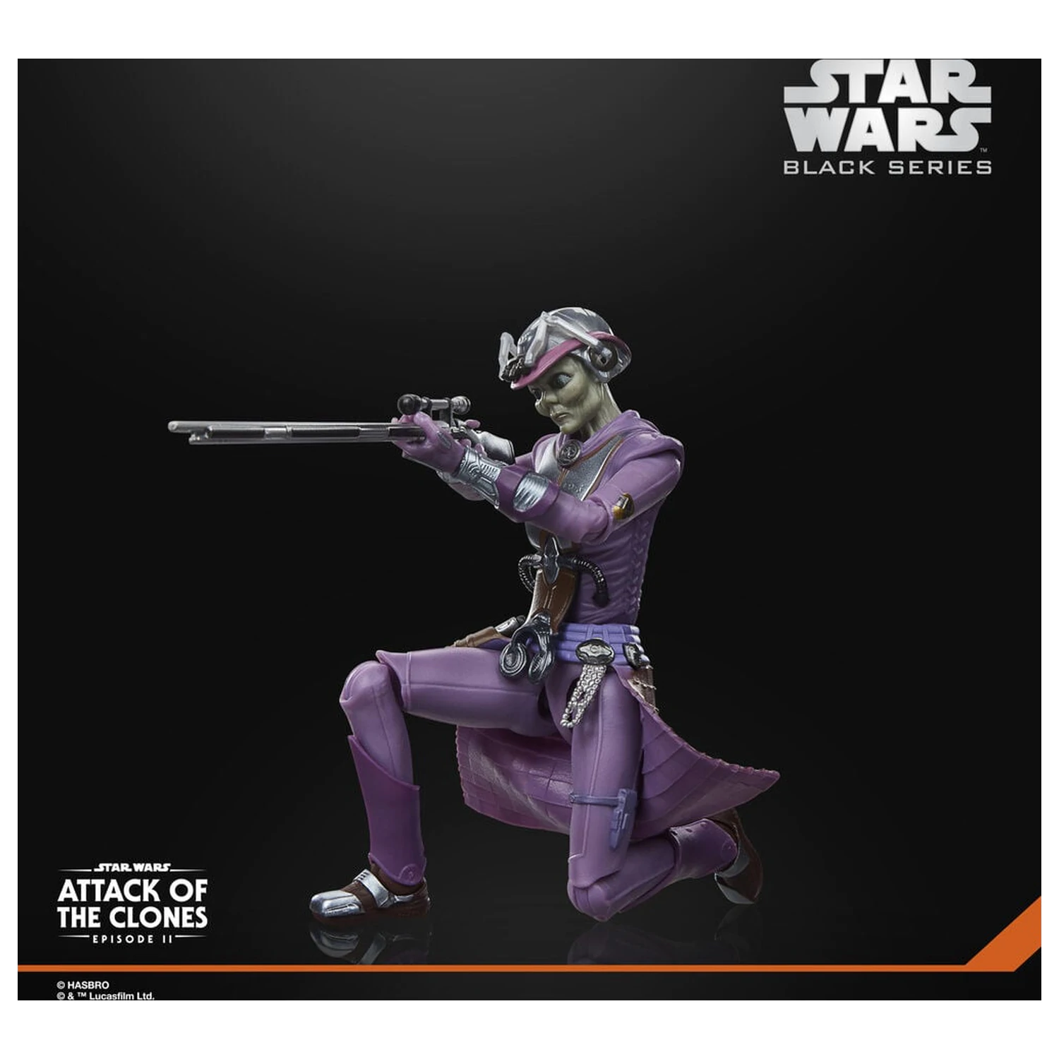 Star Wars Black Series Attack Of The Clones Zam Wesell figura 15 cm fotografija proizvoda