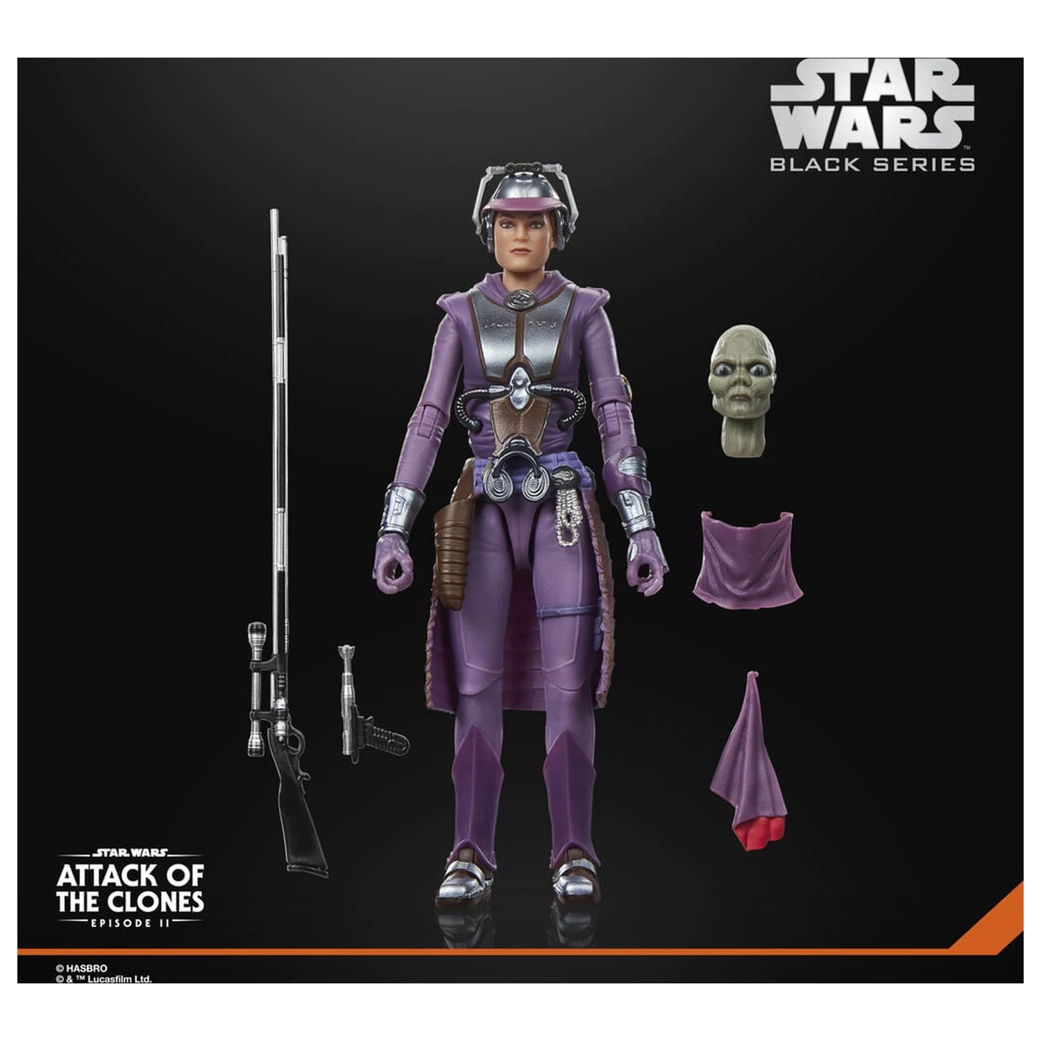 Star Wars Black Series Attack Of The Clones Zam Wesell figura 15 cm fotografija proizvoda