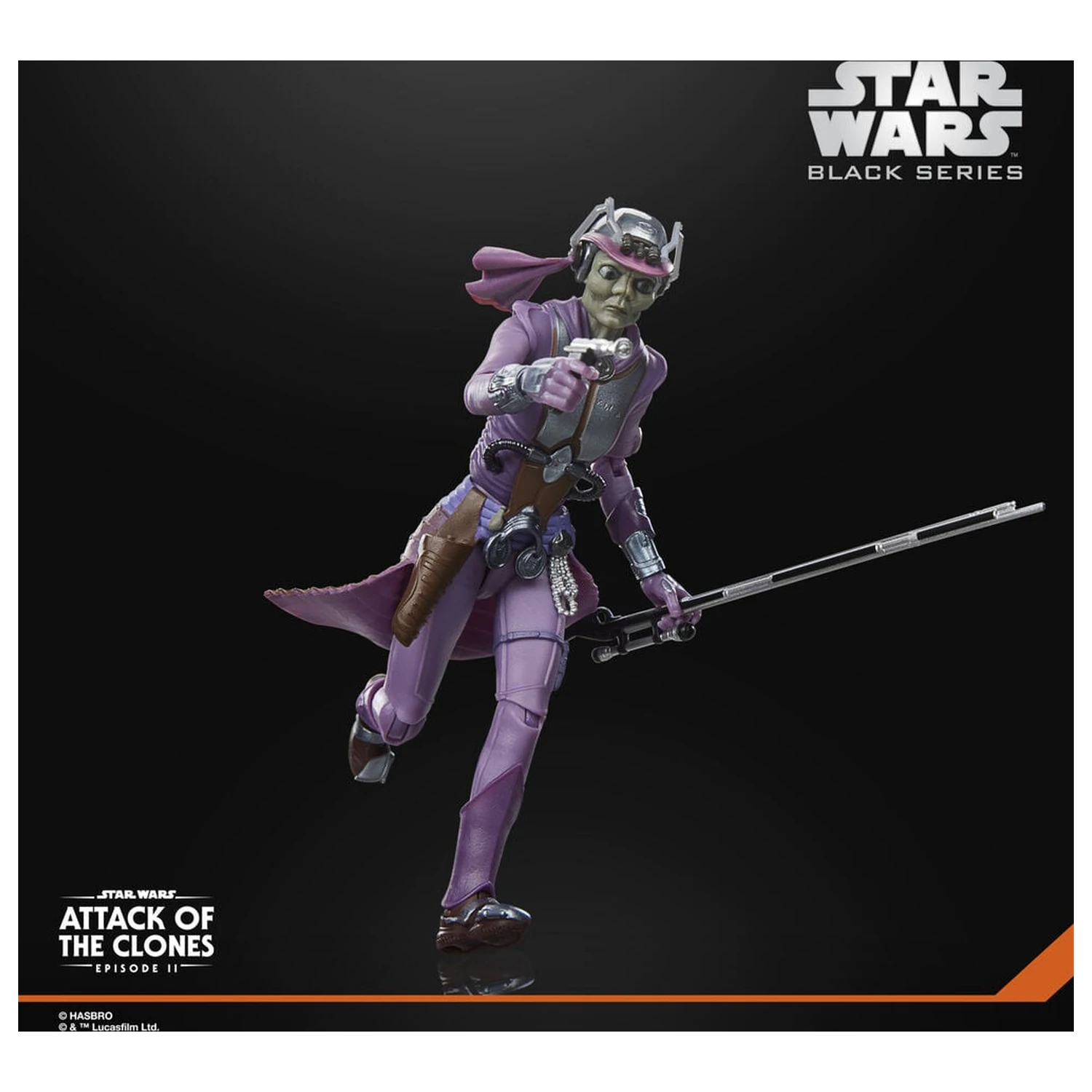Star Wars Black Series Attack Of The Clones Zam Wesell figura 15 cm fotografija proizvoda