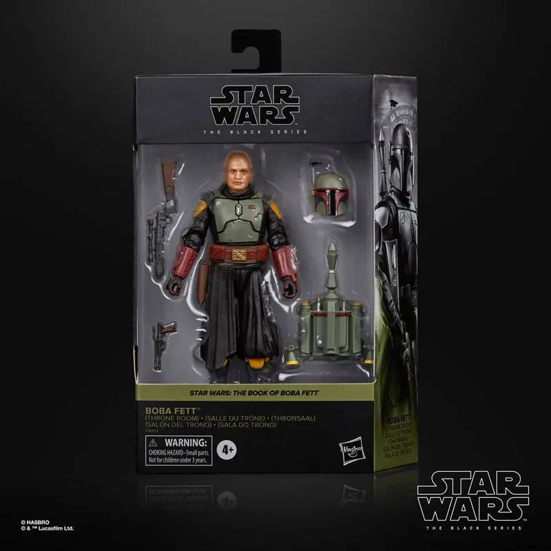 Star Wars: The Book of Boba Fett Black Series Deluxe akcijska figura 2022 Boba Fett (Throne Room) 15 cm fotografija proizvoda