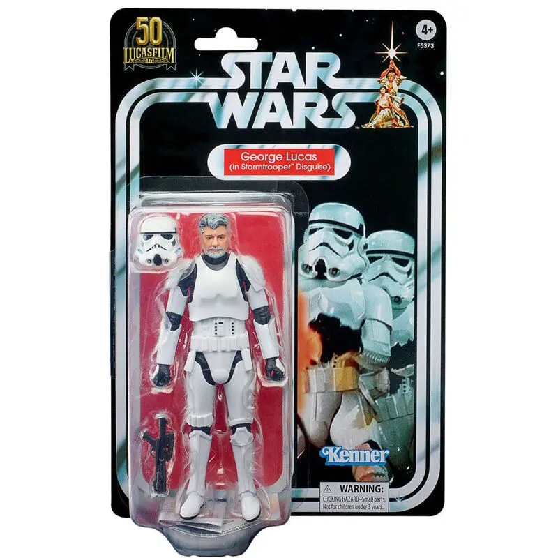 Star Wars Black Series Figura za akciju 2021 George Lucas (u Stormtrooper prerušenju) 15 cm fotografija proizvoda
