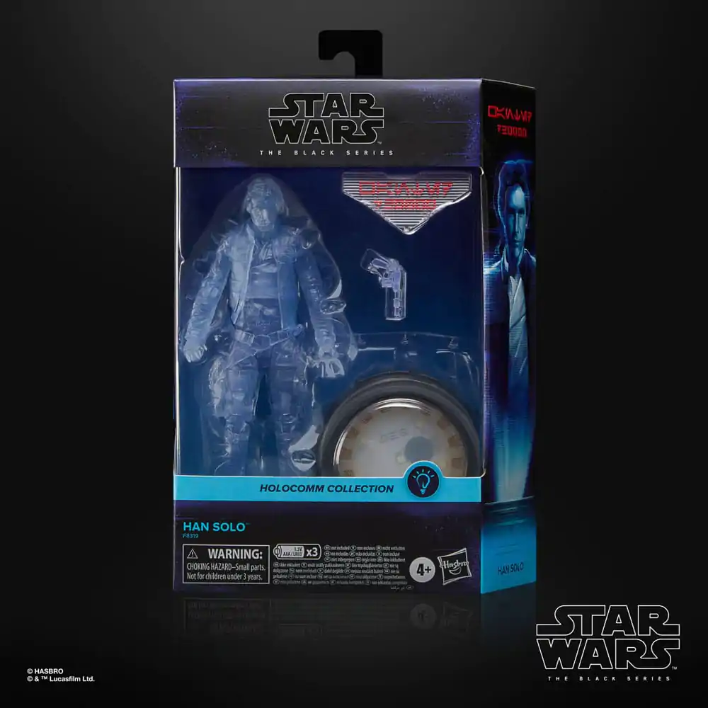 Star Wars Black Series Holocomm Collection akcijska figura Han Solo 15 cm fotografija proizvoda