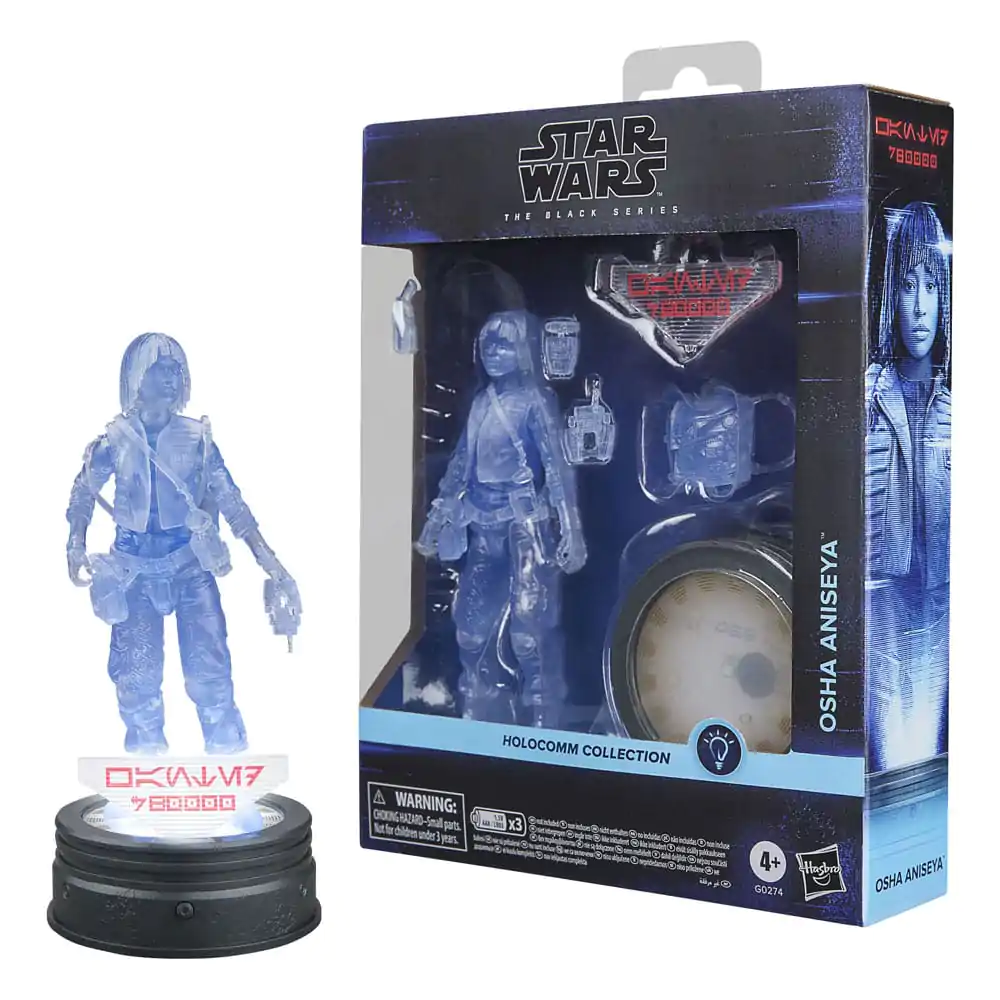 Star Wars Black Series Holocomm Collection akcijska figura Osha Aniseya 15 cm fotografija proizvoda