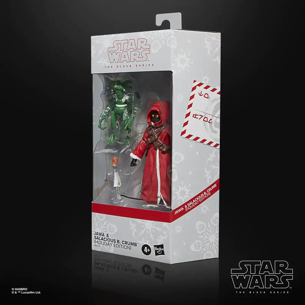 Star Wars Black Series akcijska figura Jawa & Salacious B. Crumb (Holiday Edition) 15 cm fotografija proizvoda