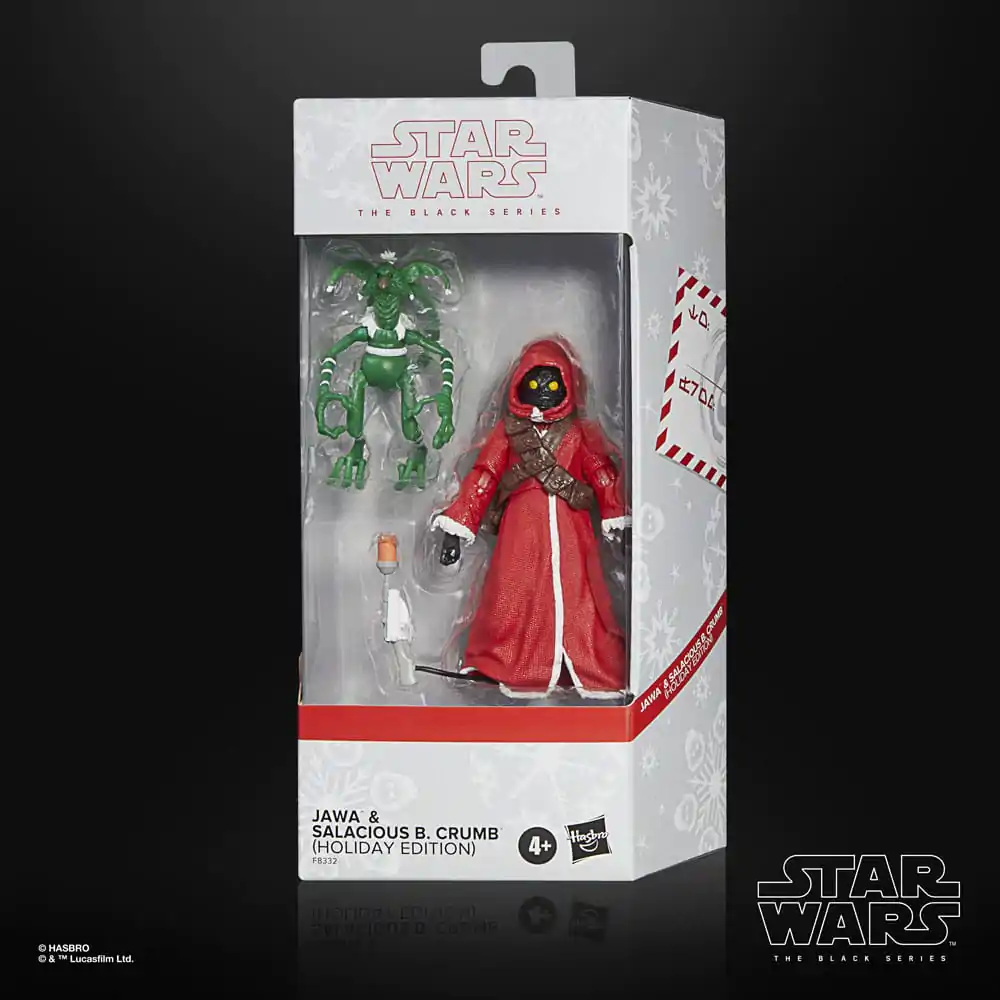 Star Wars Black Series akcijska figura Jawa & Salacious B. Crumb (Holiday Edition) 15 cm fotografija proizvoda