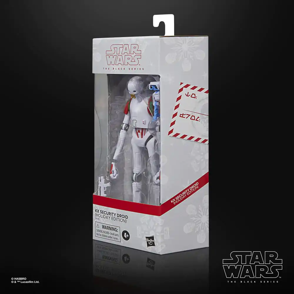 Star Wars Black Series Akcijska Figura KX Security Droid (Holiday Edition) 15 cm fotografija proizvoda