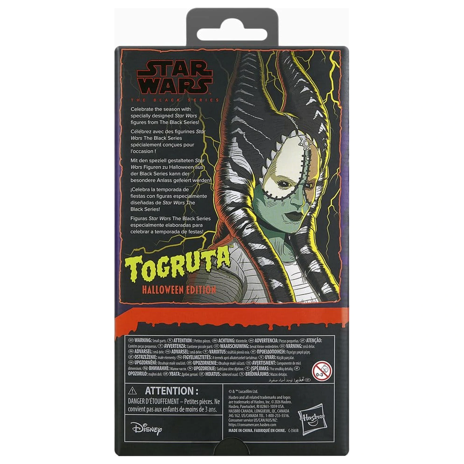 Star Wars Black Series figura Togruta (Halloween Edition) 15 cm fotografija proizvoda