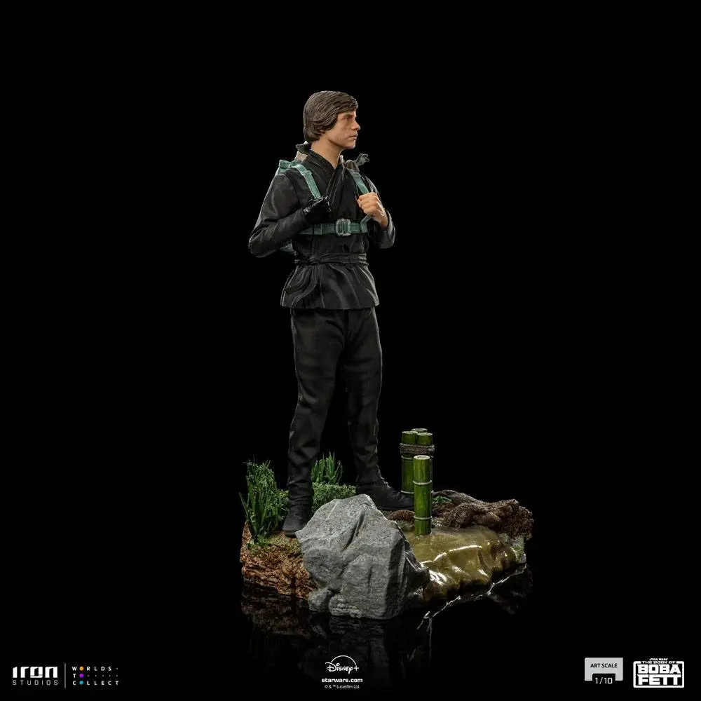 Star Wars Book of Boba Fett Art Scale kip 1/10 Luke Skywalker & Grogu Training 20 cm fotografija proizvoda